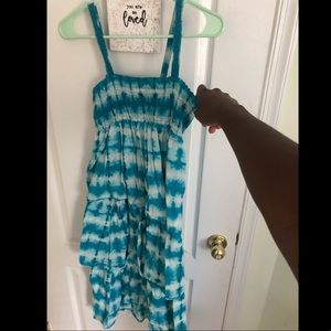 Midi tie dye dress